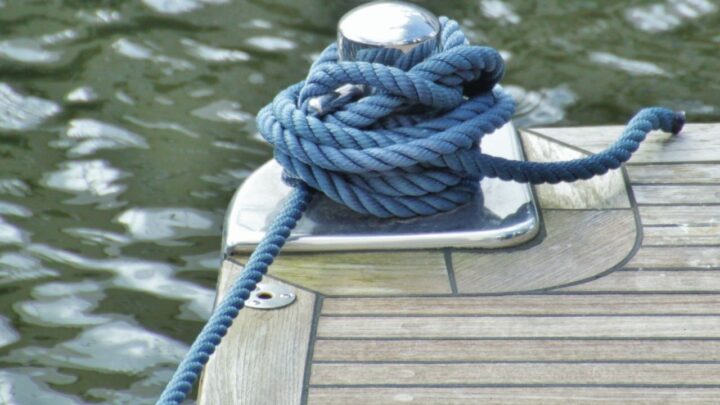 deniz araçları için bağlama halatı